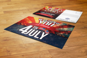 Postcard Design by EA5Designs for Silk Tie Commmunications LLC | Design #15099697