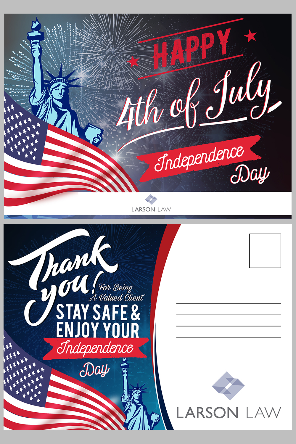 Postcard Design by EA5Designs for Silk Tie Commmunications LLC | Design #15136114