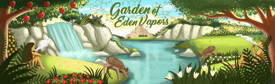 Illustration Design by Chris025 for Garden of Eden Vapors | Design: #15198882