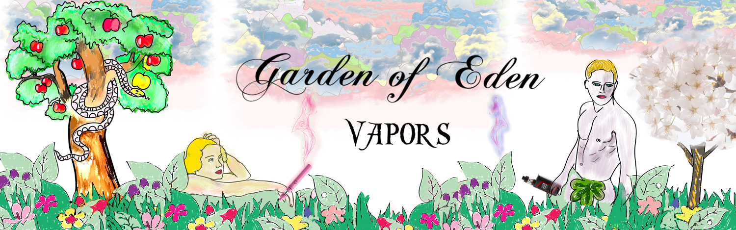 Illustration Design by LadyF for Garden of Eden Vapors | Design #15155716
