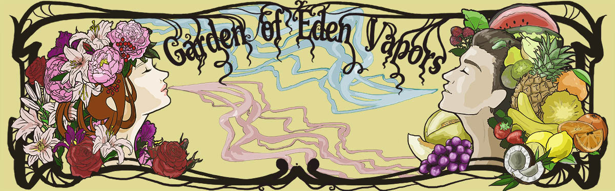 Illustration Design by Siva.ART for Garden of Eden Vapors | Design #15190838