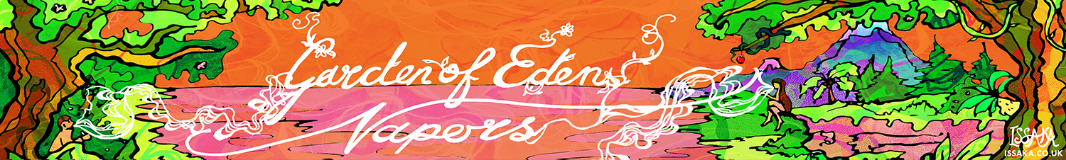 Design Illustration par Issaka Design pour Garden of Eden Vapors | Design #15237285