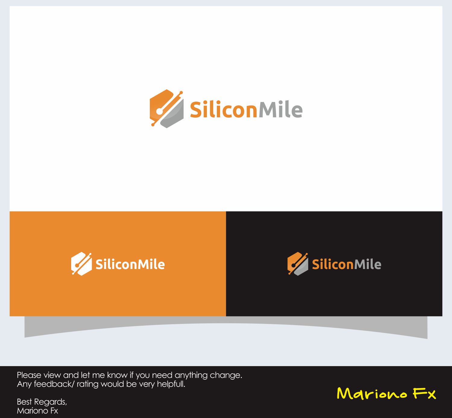 Logo Design by Mariono Fx for SiliconMile | Design #15103116