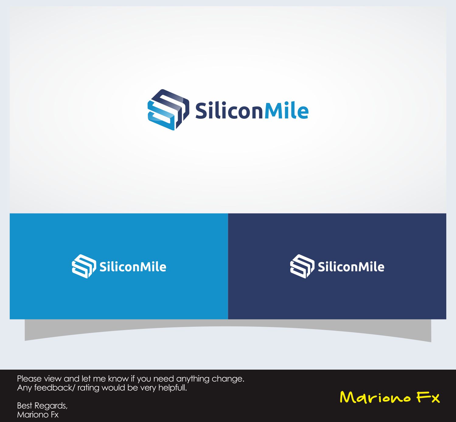 Logo Design by Mariono Fx for SiliconMile | Design #15103362