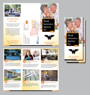 Design de Flyer par Achiver pour Wenk Insurance Agency, Inc. | Design : #15104396