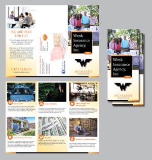 Design de Flyer par Achiver pour Wenk Insurance Agency, Inc. | Design : #15116298
