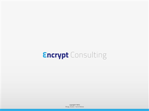 Logo Design by MergeStudio for Encrypt Consulting | Design: #573332