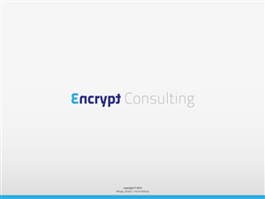 Logo Design by MergeStudio for Encrypt Consulting | Design: #573334
