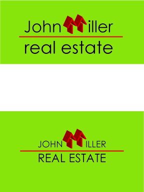 Logo Design by INSPIRED GRAPHIC DESIGNS for John Miller Real Estate | Design #37736
