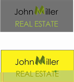 Logo Design by INSPIRED GRAPHIC DESIGNS for John Miller Real Estate | Design: #37737