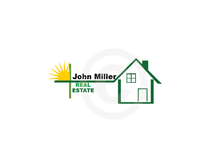 Diseño de Logo por ReckonCreations para John Miller Real Estate | Diseño #37063