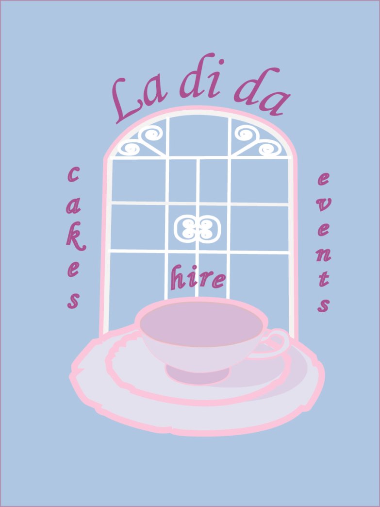 Logo Design by jilleah for La Di Da Cakes & Events | Design #2596135