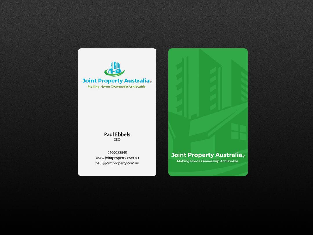 Business Card Design by Creations Box 2015 for Joint Property Australia | Design #15153007