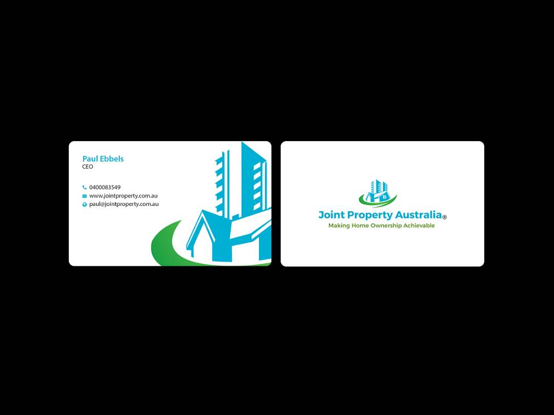 Business Card Design by Creations Box 2015 for Joint Property Australia | Design #15153018