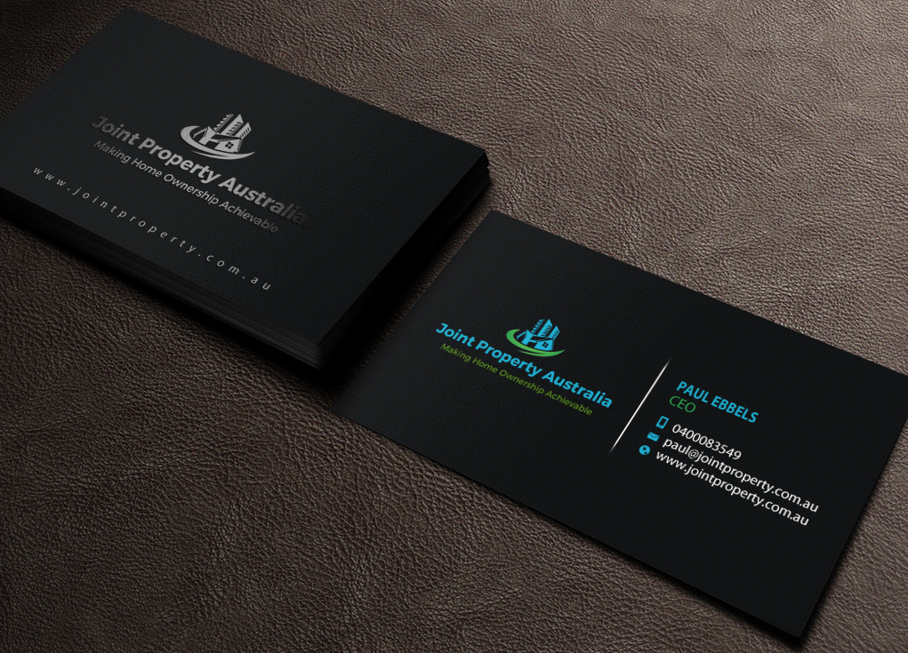 Business Card Design by Brand aid for Joint Property Australia | Design #15139768