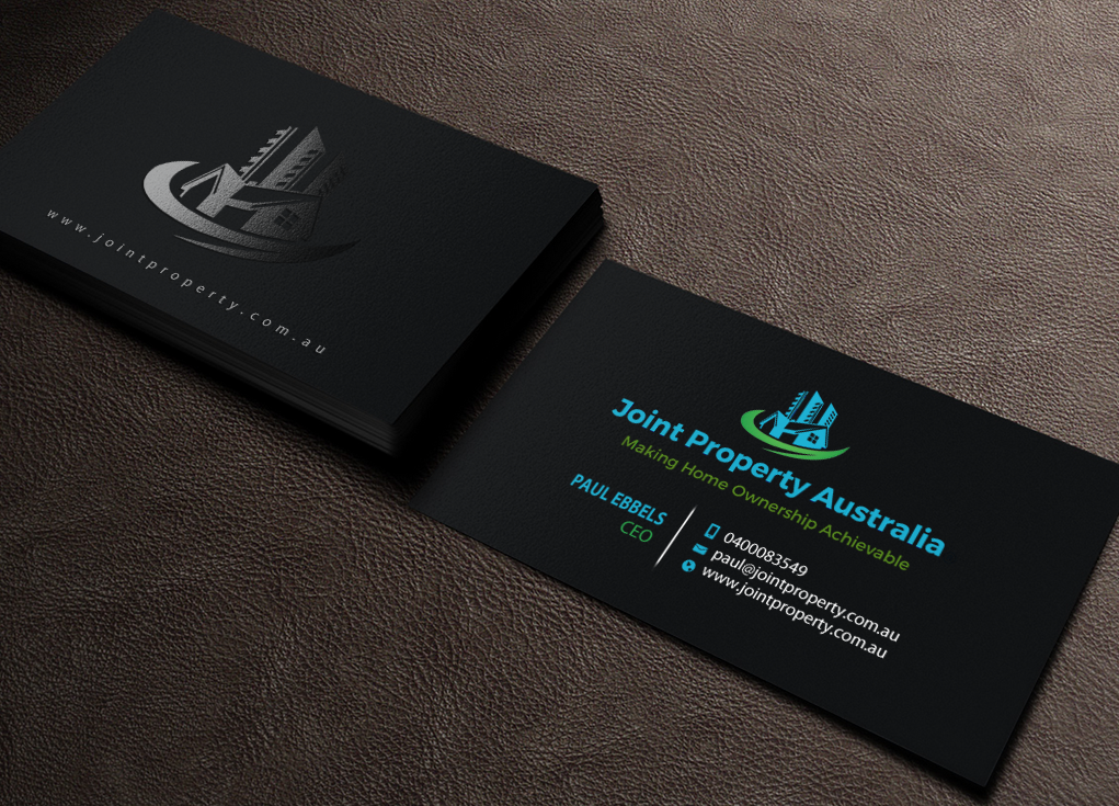 Business Card Design by Brand aid for Joint Property Australia | Design #15139793