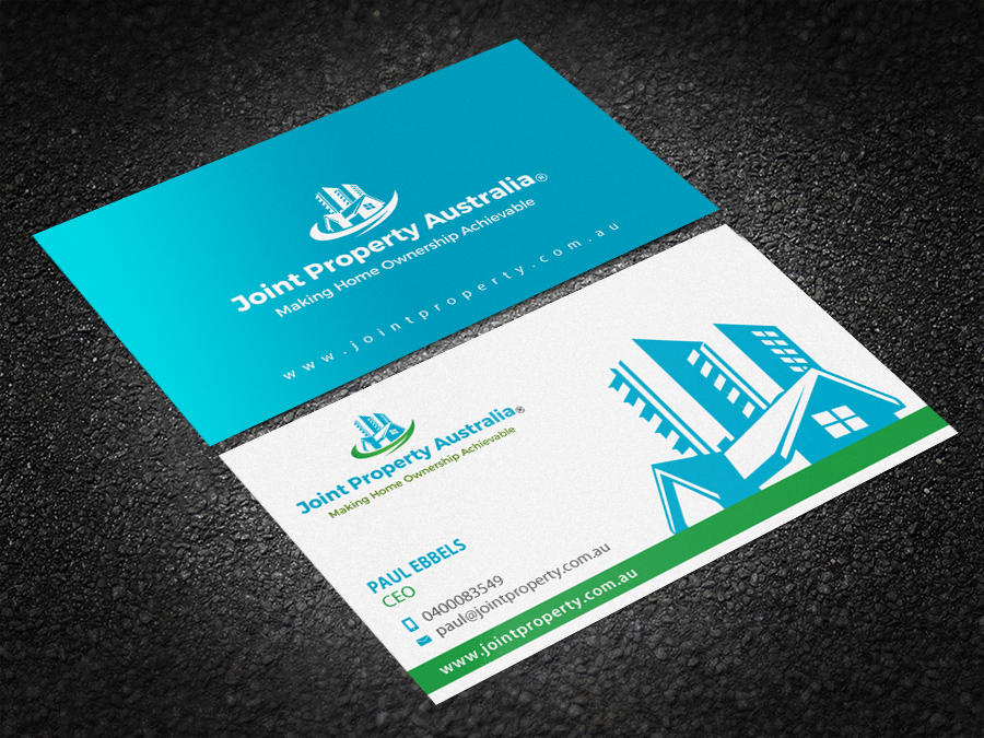 Diseño de Tarjeta de Presentación por Brand aid para Joint Property Australia | Diseño #15139824