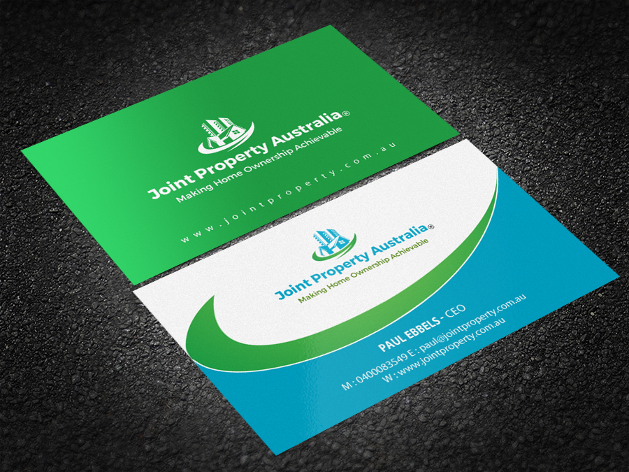 Business Card Design by Brand aid for Joint Property Australia | Design #15139844