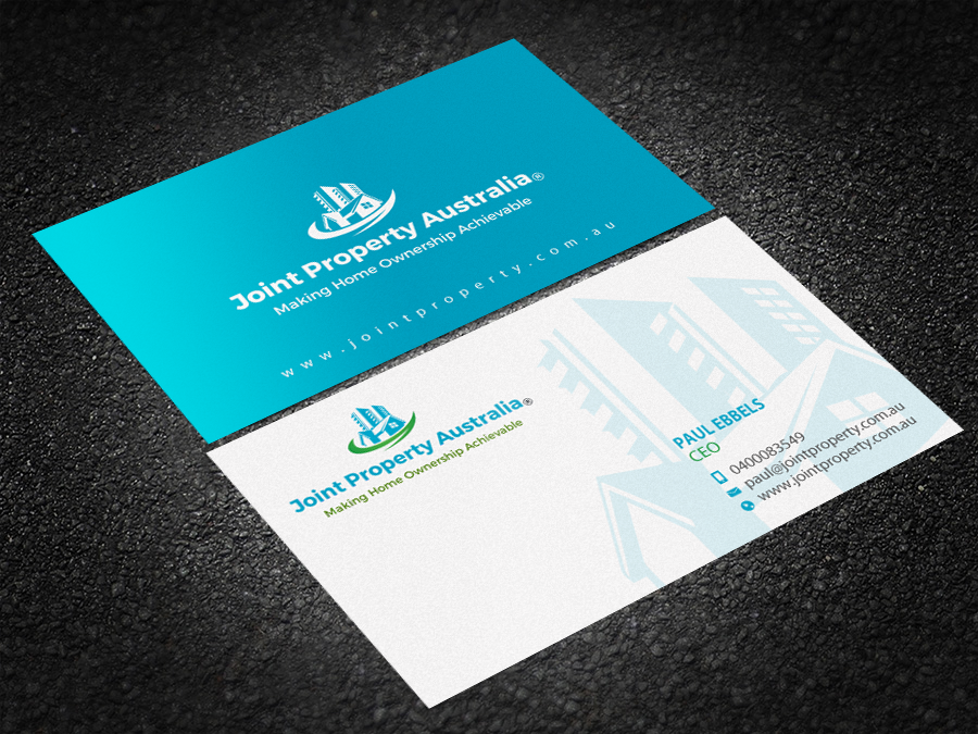 Business Card Design by Brand aid for Joint Property Australia | Design #15139845
