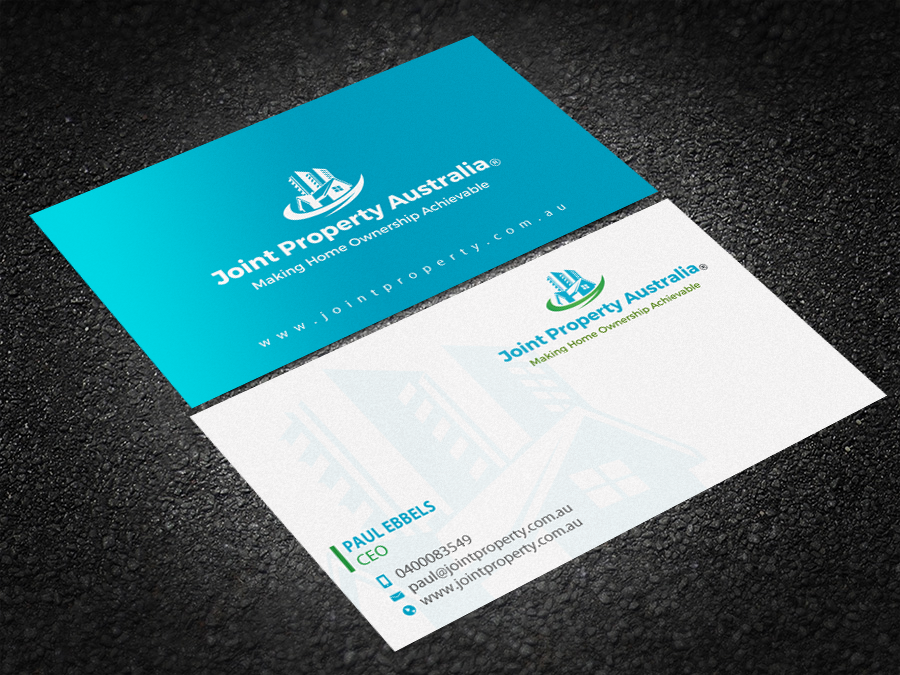 Business Card Design by Brand aid for Joint Property Australia | Design #15139847