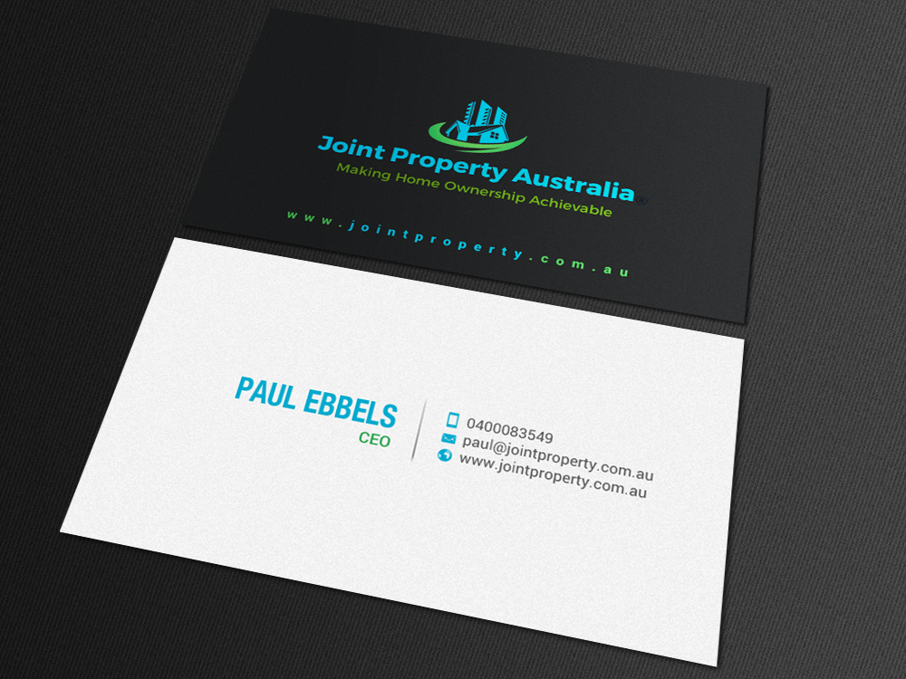 Business Card Design by chandrayaan.creative for Joint Property Australia | Design #15149445