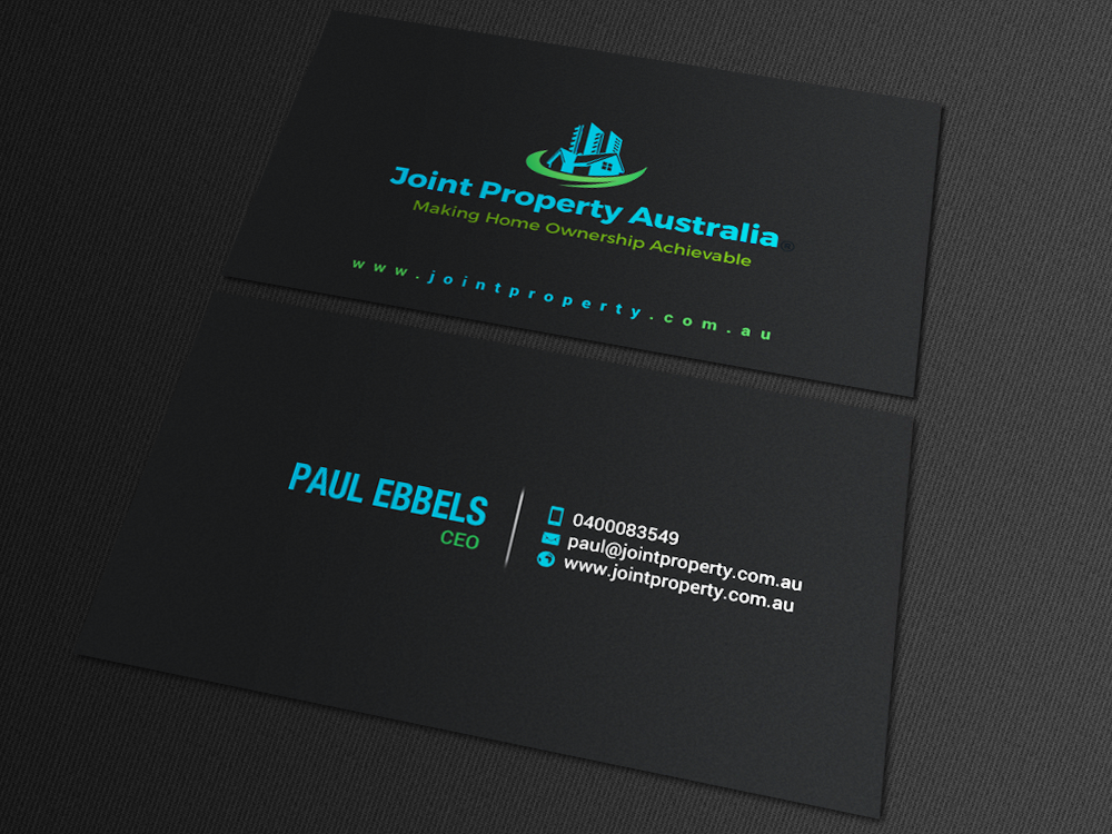 Business Card Design by chandrayaan.creative for Joint Property Australia | Design #15149446