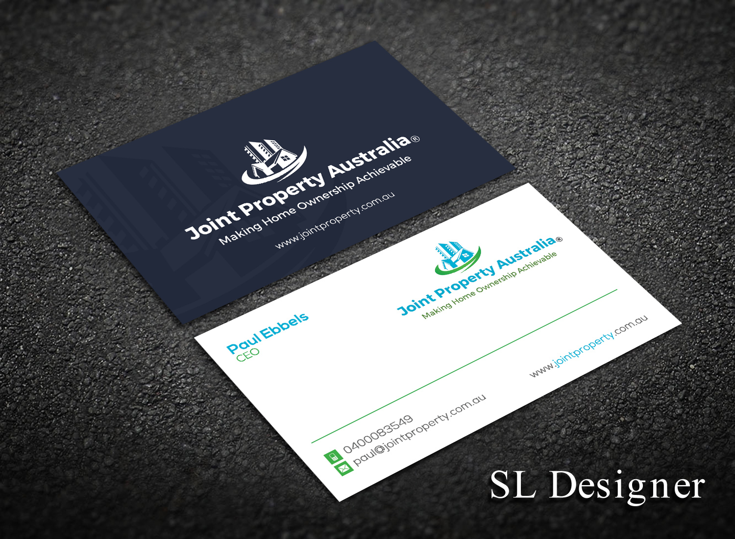 Visitenkarten-Design von SL Designer für Joint Property Australia | Design #15126084