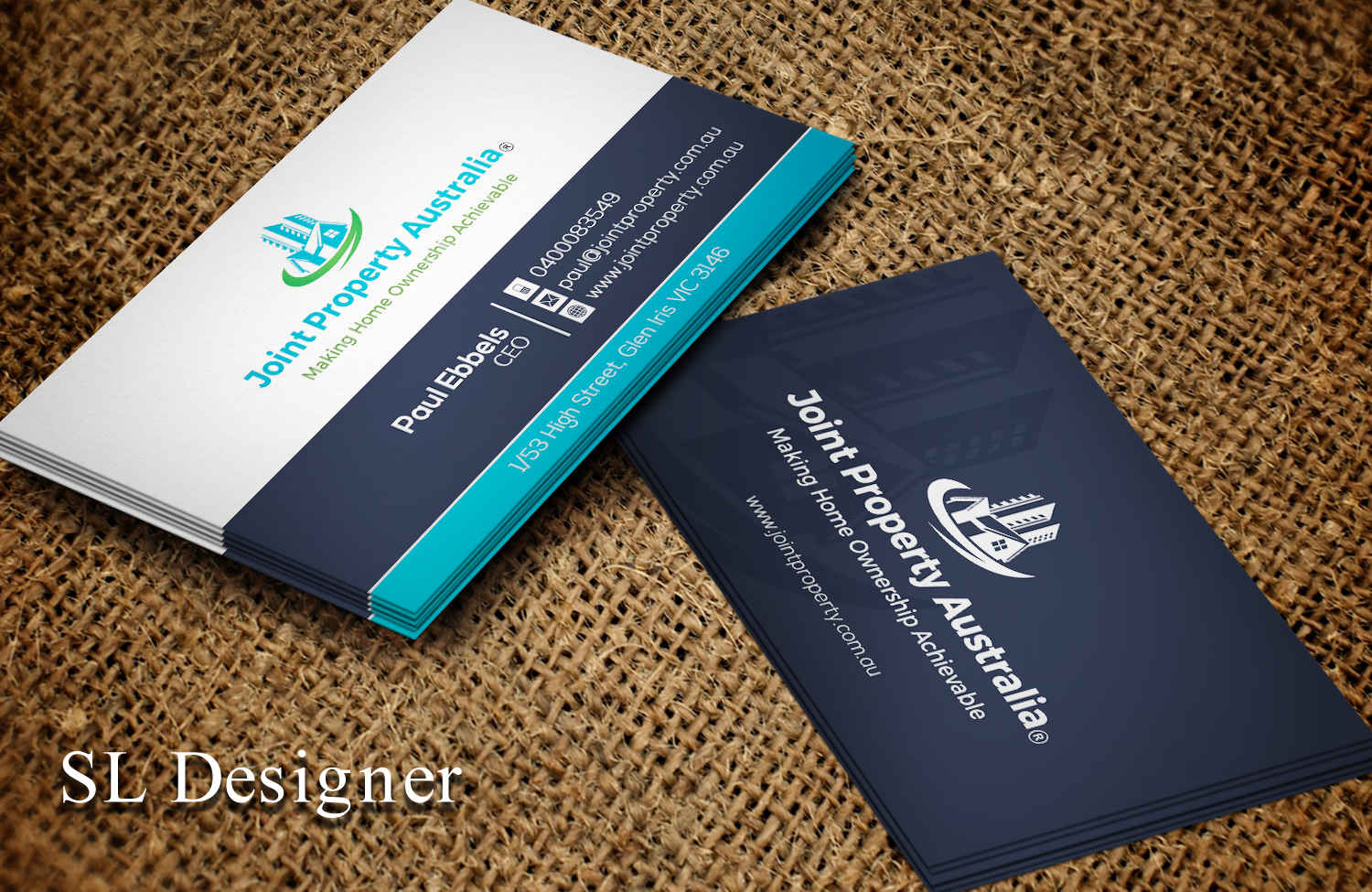 Business Card Design by SL Designer for Joint Property Australia | Design #15126101