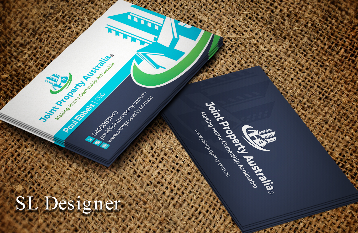 Business Card Design by SL Designer for Joint Property Australia | Design #15126117