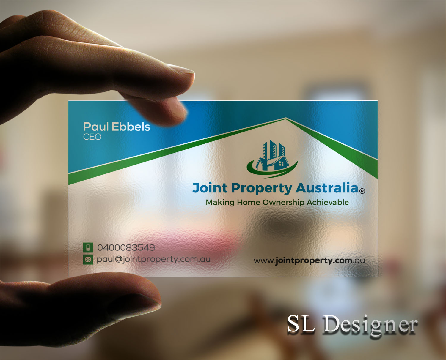 Business Card Design by SL Designer for Joint Property Australia | Design #15162182