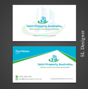 Business Card Design by SL Designer for Joint Property Australia | Design: #15172031
