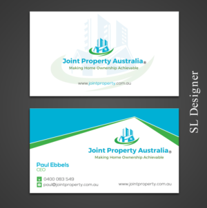 Joint Property Australia Business Card | Business Card Design by SL Designer