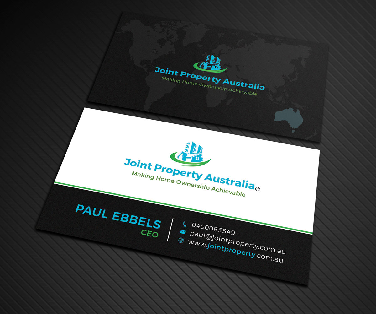 Design de Carte de Visite par Graphic Flame pour Joint Property Australia | Design #15138242