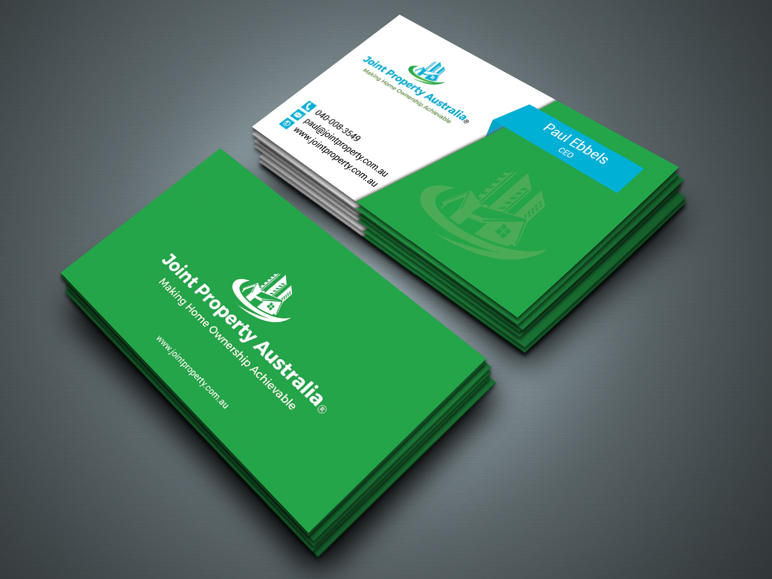 Business Card Design by zahidrabby.bigc for Joint Property Australia | Design #15159263