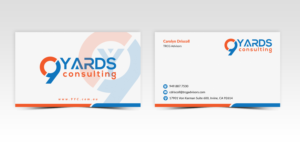 Business Card Design by Pointless Pixels India for 9Yards Consulting | Design: #15135289