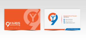 Business Card Design by Pointless Pixels India for 9Yards Consulting | Design: #15135757