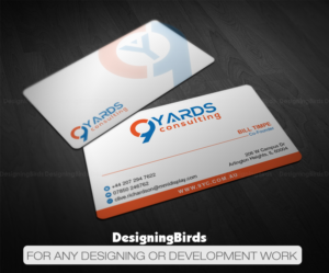 Business Card Design by Designing Birds for 9Yards Consulting | Design: #15137823