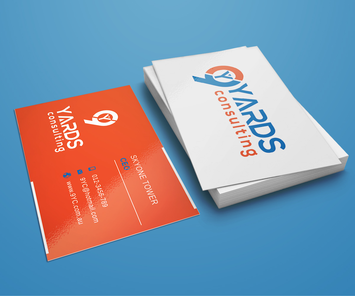 Business Card Design by Your_Design for 9Yards Consulting | Design #15144773