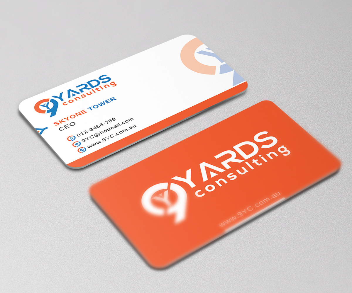 Business Card Design by Your_Design for 9Yards Consulting | Design #15145124