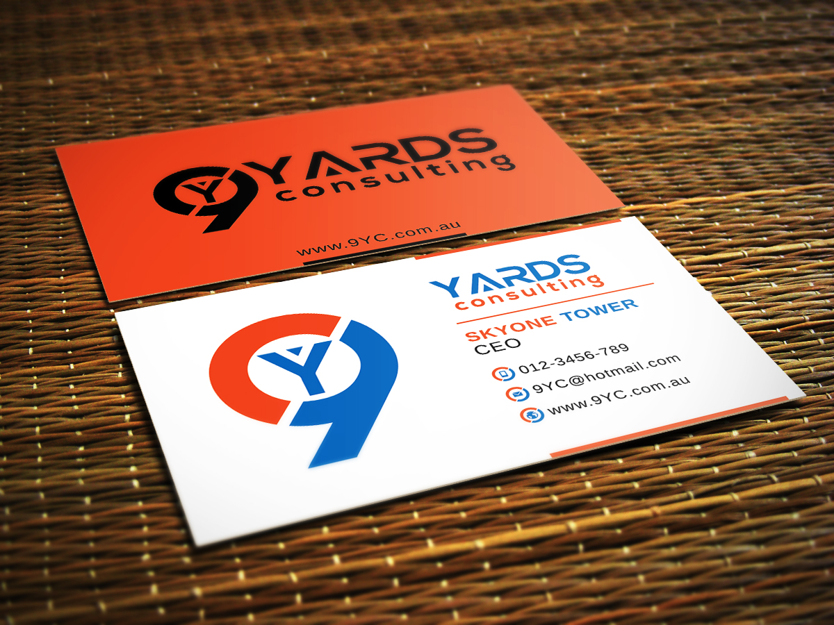Business Card Design by Your_Design for 9Yards Consulting | Design #15146523