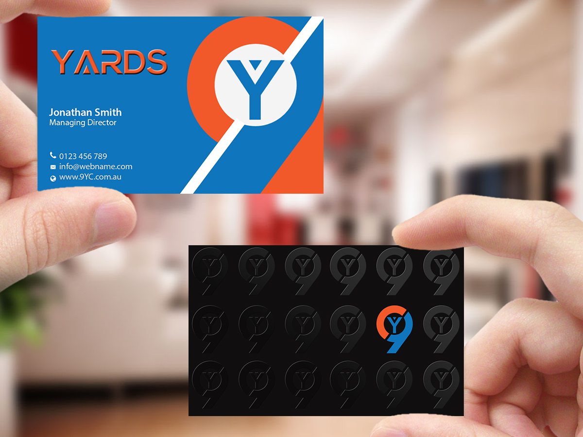 Business Card Design by Creations Box 2015 for 9Yards Consulting | Design #15152963