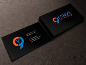 Visitenkarten-Design von Creations Box 2015 für 9Yards Consulting | Design: #15152966