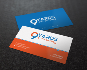 Diseño de Tarjeta de Presentación por Brand aid para 9Yards Consulting | Diseño #15147761