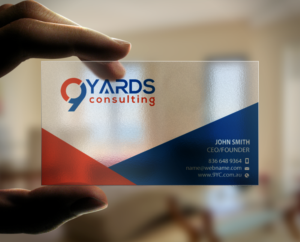 Design de Carte de Visite par Brand aid pour 9Yards Consulting | Design : #15147785