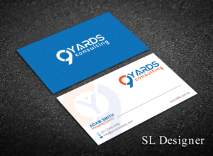 Design de Carte de Visite par SL Designer pour 9Yards Consulting | Design : #15135726