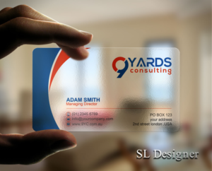 Design de Carte de Visite par SL Designer pour 9Yards Consulting | Design : #15135849