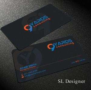 Design de Carte de Visite par SL Designer pour 9Yards Consulting | Design : #15136016