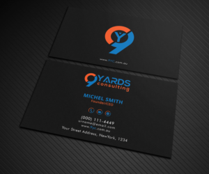 Business Card Design by Graphic Flame for 9Yards Consulting | Design: #15138200