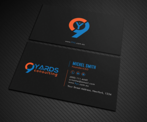 Business Card Design by Graphic Flame for 9Yards Consulting | Design: #15138201
