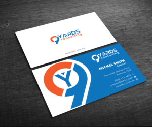Diseño de Tarjeta de Presentación por Graphic Flame para 9Yards Consulting | Diseño #15149982